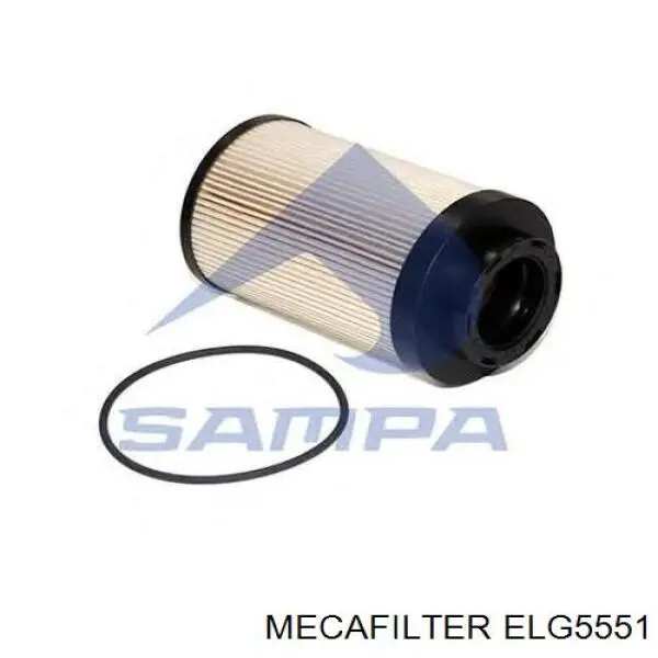 Filtro de combustible ELG5551 Mecafilter