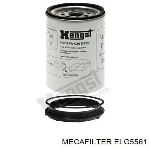 Filtro de gasoil Volvo 20788794