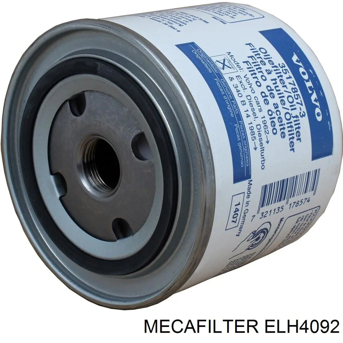 ELH4092 Mecafilter filtro de aceite