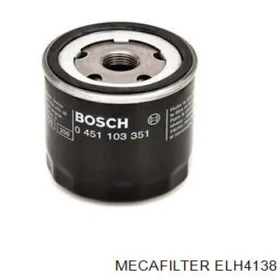 ELH4138 Mecafilter filtro de aceite