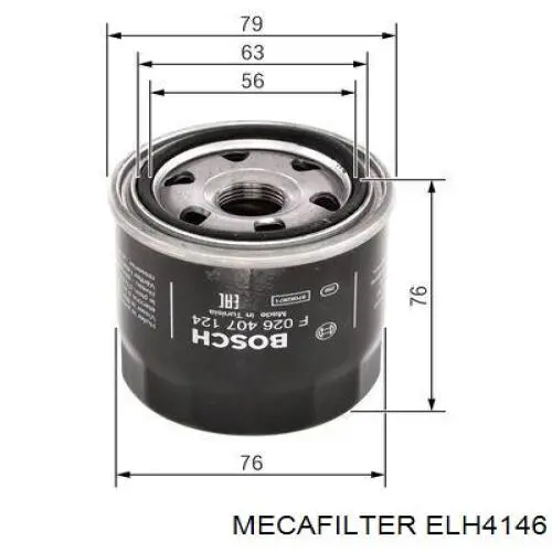 Filtro de aceite Ford MD136790 precio, desde 5,25 EUR