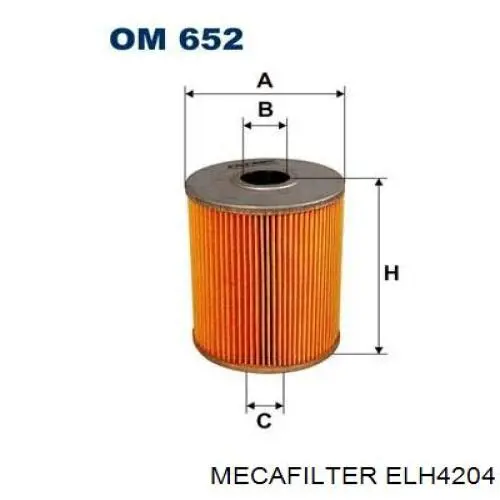 Filtro de aceite motor Purflux L253