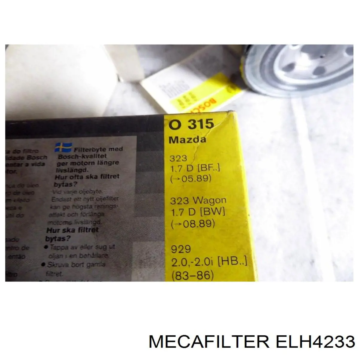 ELH4233 Mecafilter Filtro aceite
