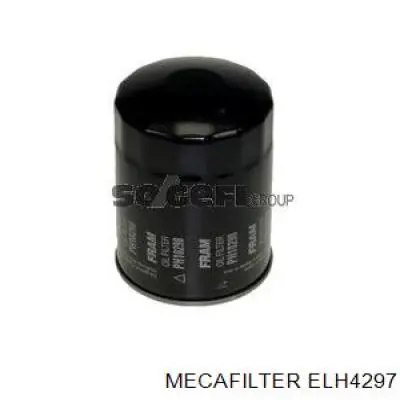 Filtro de aceite motor Mecafilter ELH4297