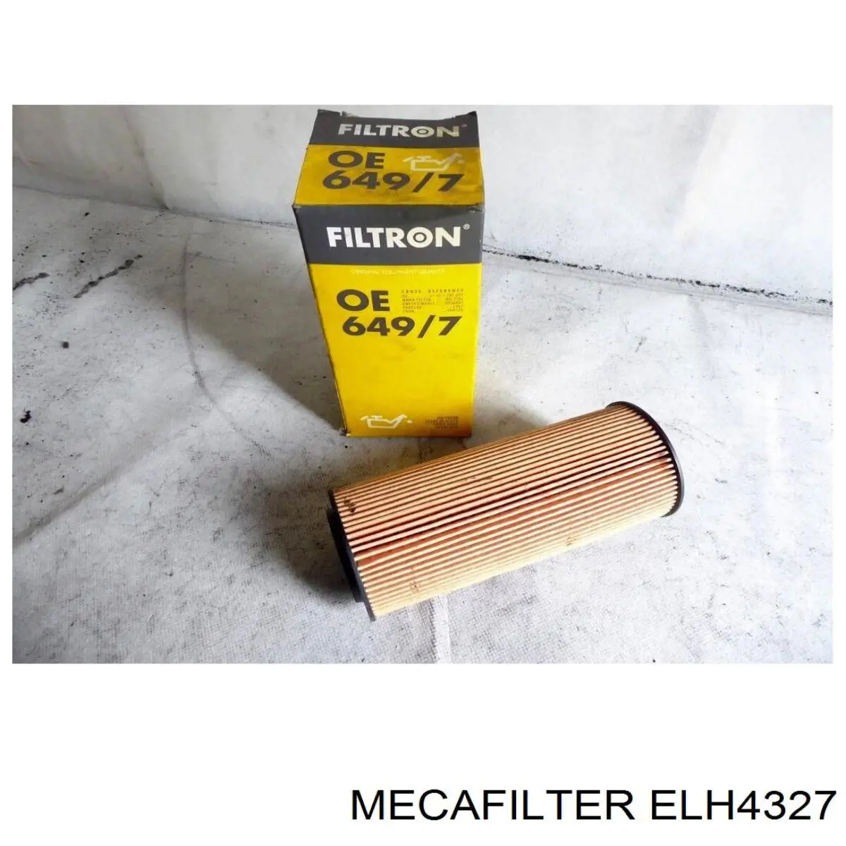 Filtro de aceite motor Mecafilter ELH4327