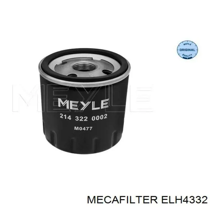 ELH4332 Mecafilter Filtro aceite