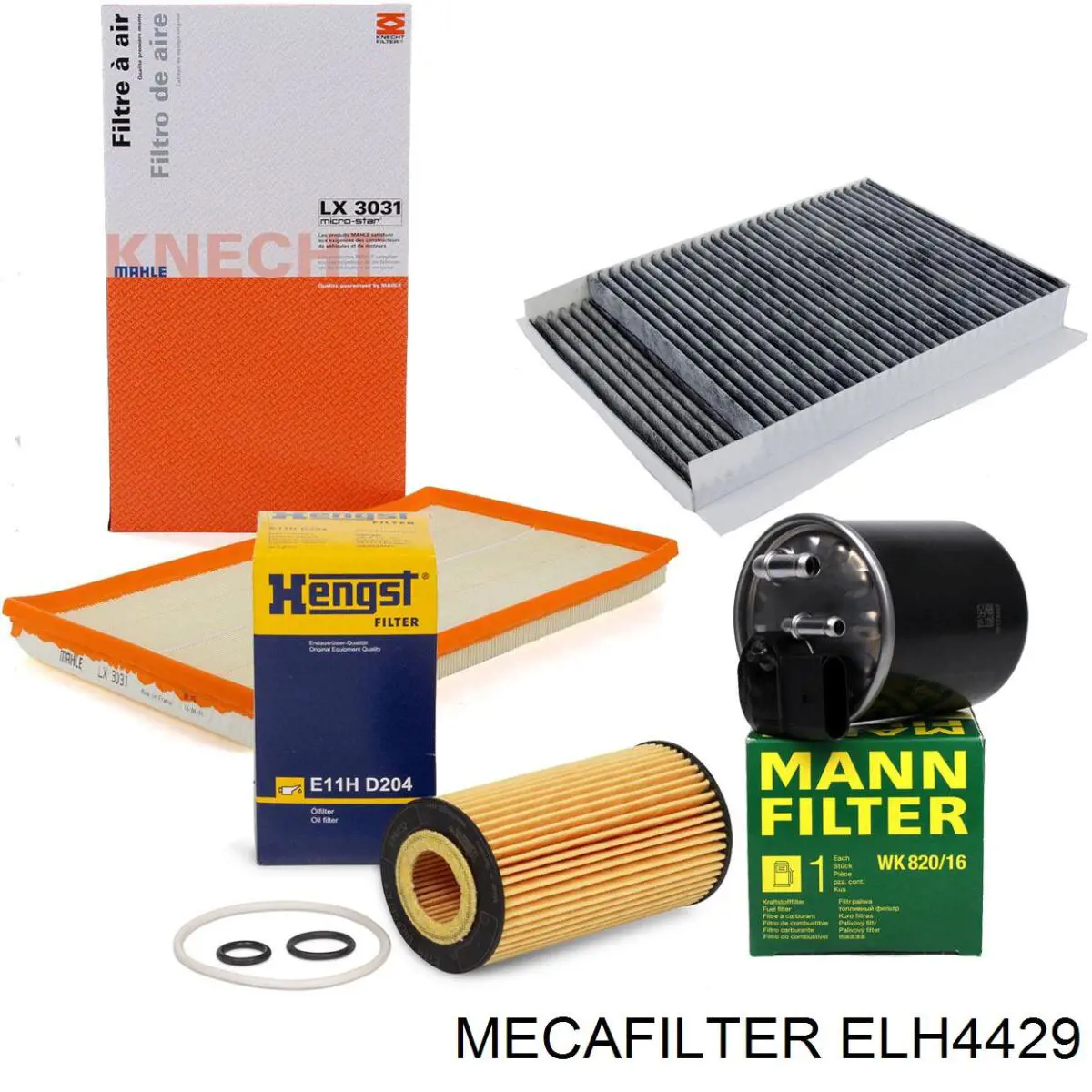 ELH4429 Mecafilter Filtro aceite