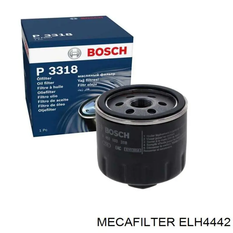 Comprar ELH4442 Mecafilter Filtros de aceite