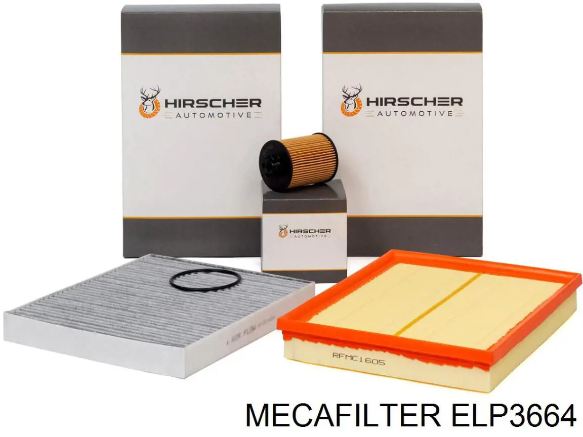 ELP3664 Mecafilter filtro de aire
