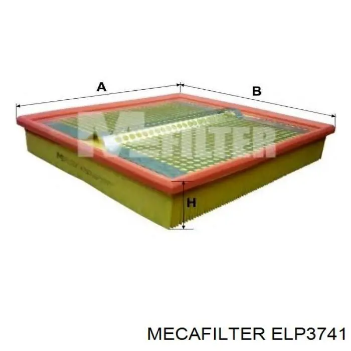 ELP3741 Mecafilter filtro de aire