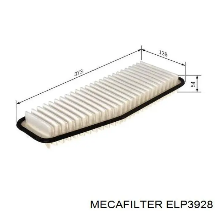ELP3928 Mecafilter filtro de aire