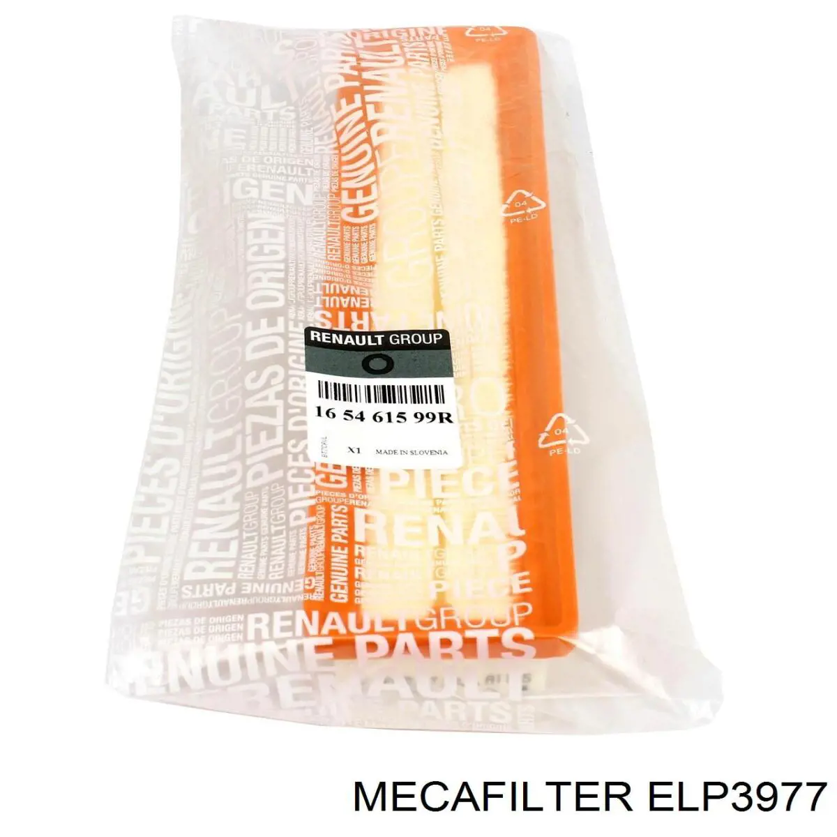 ELP3977 Mecafilter Filtro de aire de motor
