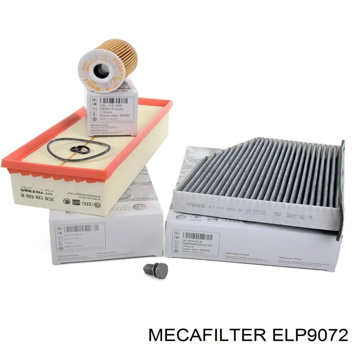 Filtro de aire Volkswagen Golf 5 1K1