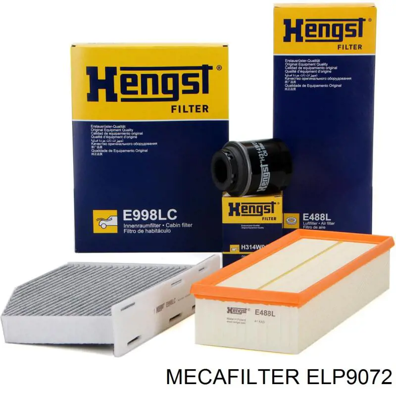 Filtro de aire Volkswagen Golf 5 1K1