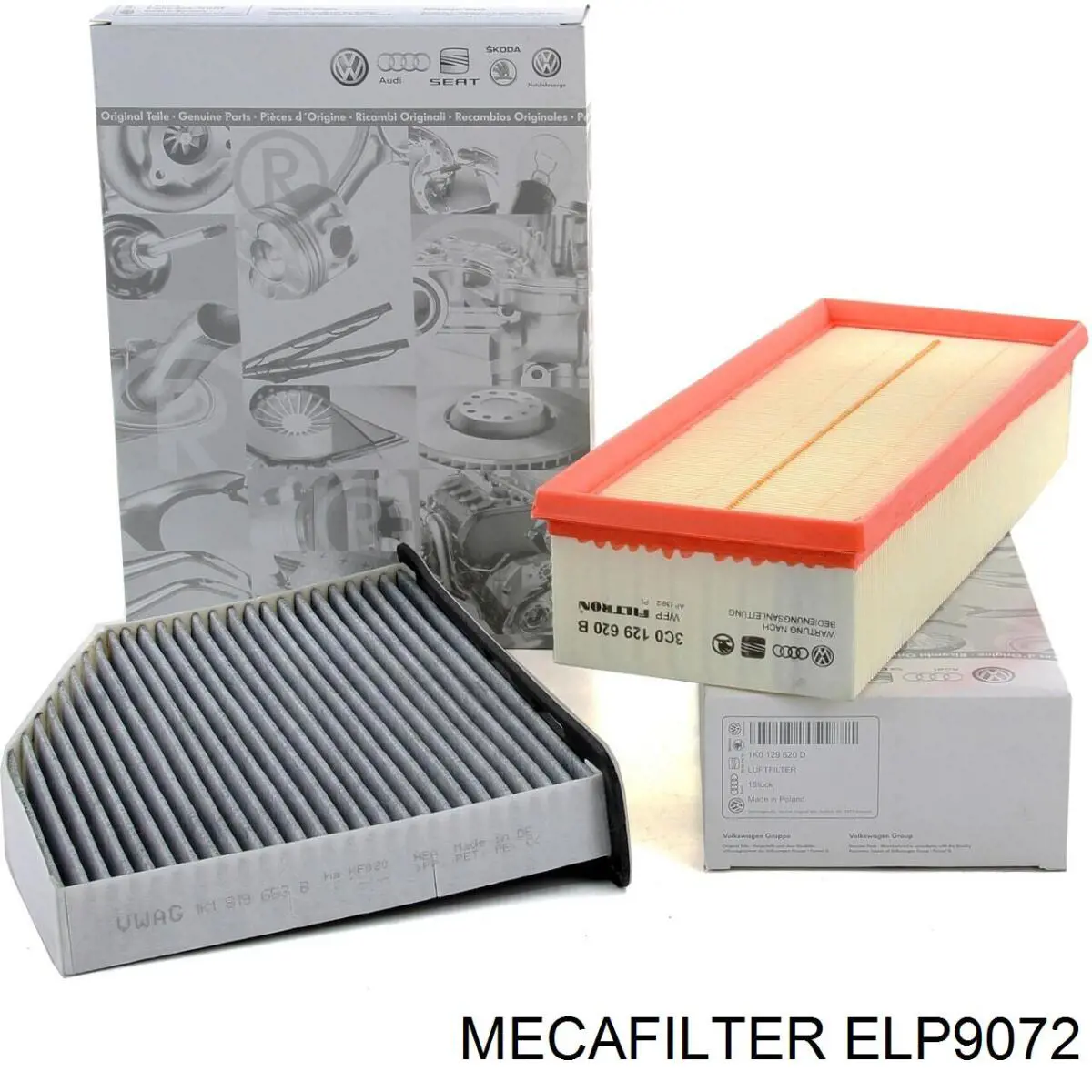 Filtro de aire Volkswagen Golf 5 1K1