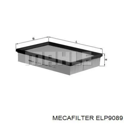 Comprar ELP9089 Mecafilter Filtro de aire
