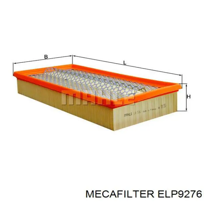 ELP9276 Mecafilter filtro de aire