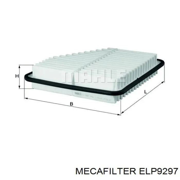 ELP9297 Mecafilter filtro de aire