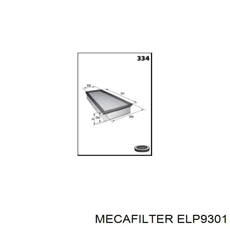 ELP9301 Mecafilter filtro de aire
