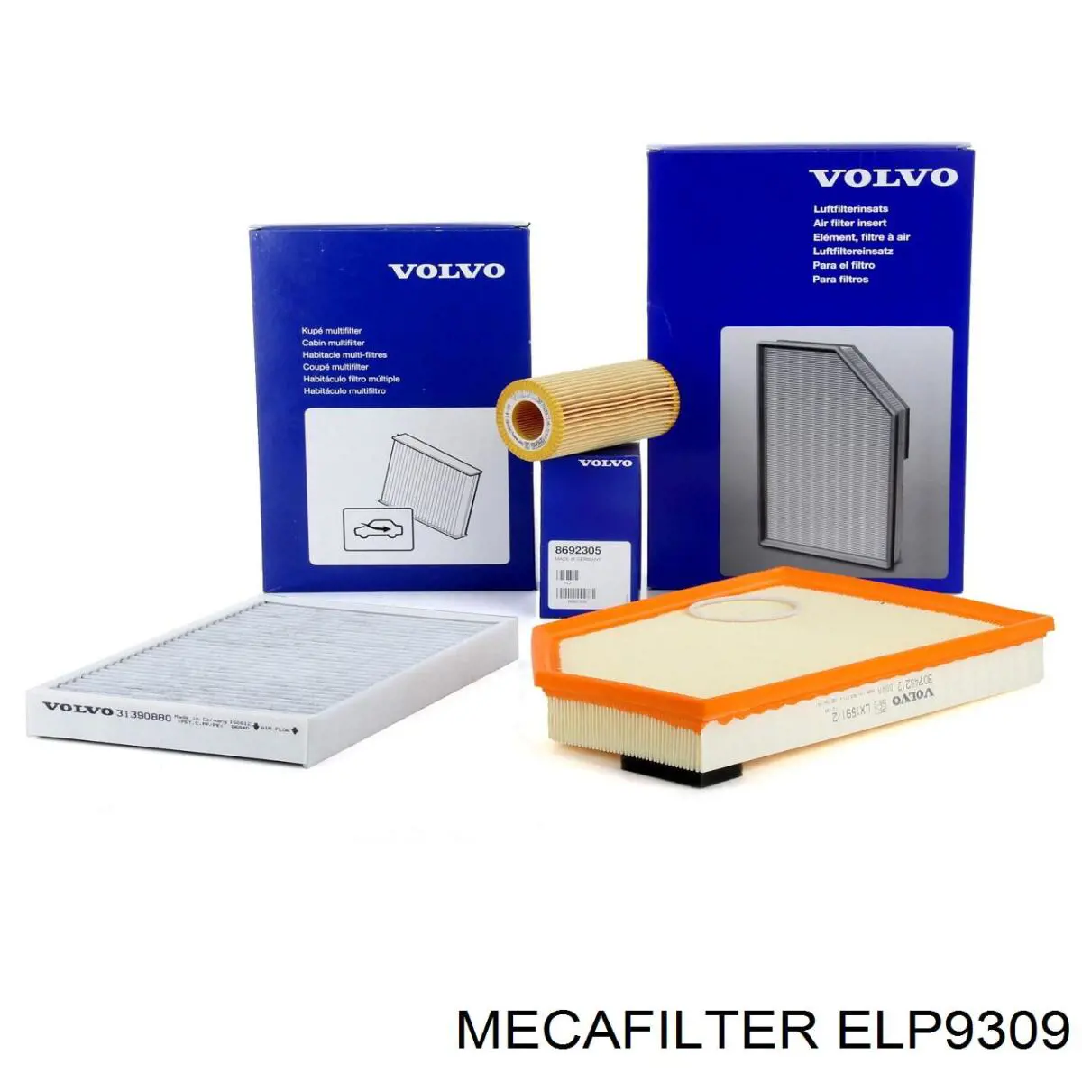 ELP9309 Mecafilter filtro de aire