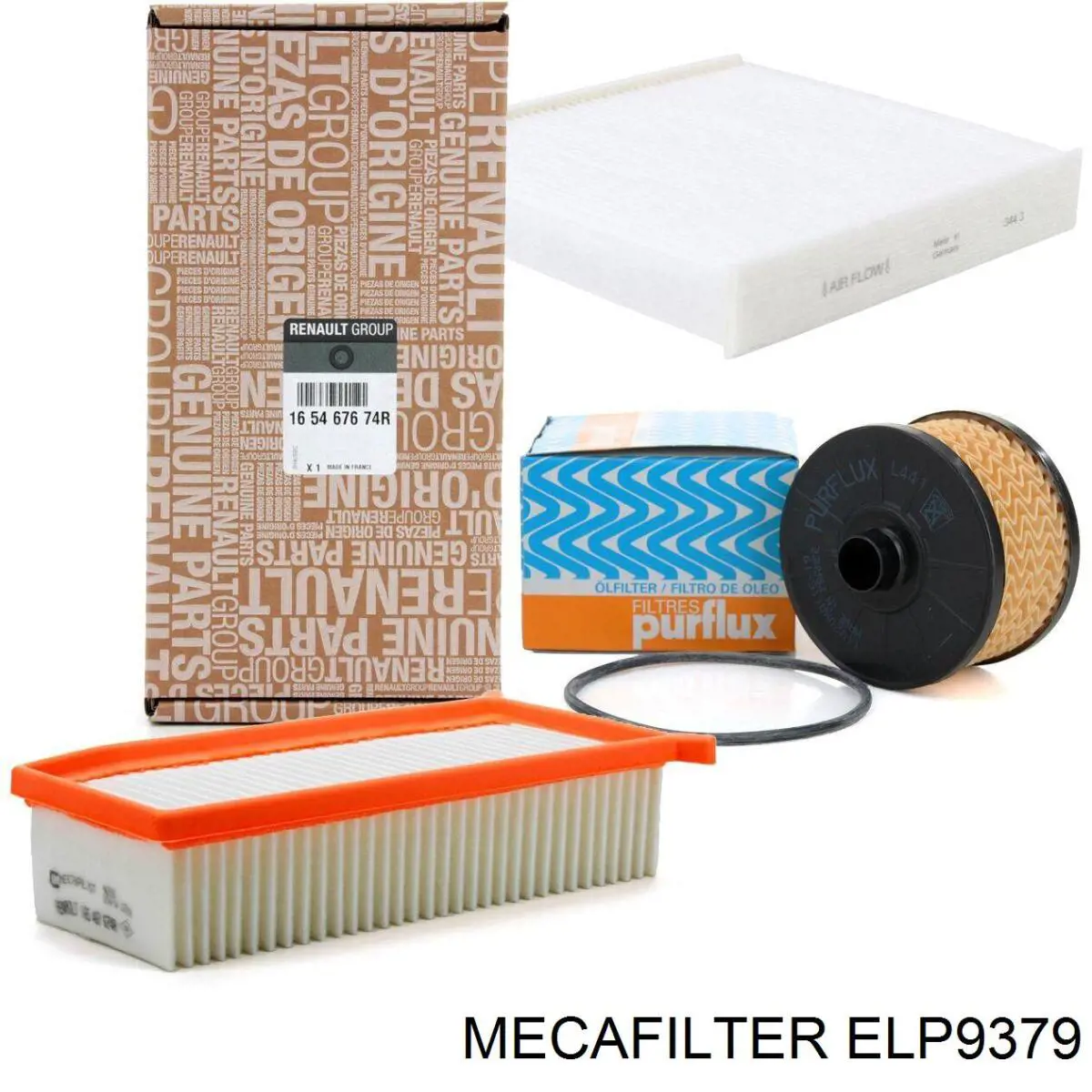 Filtro de aire Dacia Sandero 1 BS0, 1