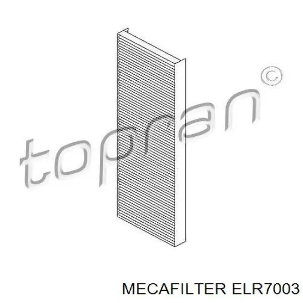 Comprar ELR7003 Mecafilter Filtro de aire del habitáculo