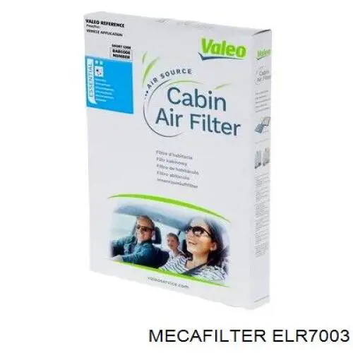 Filtro de habitáculo ELR7003 Mecafilter