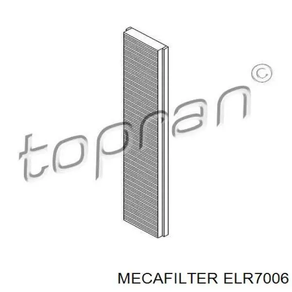 Filtro de cabina Mecafilter ELR7006 precio, desde 8,21 EUR