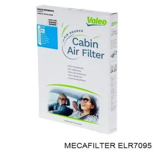 ELR7095 Mecafilter filtro habitáculo
