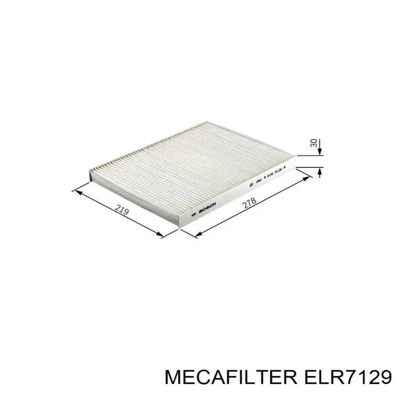 ELR7129 Mecafilter filtro habitáculo