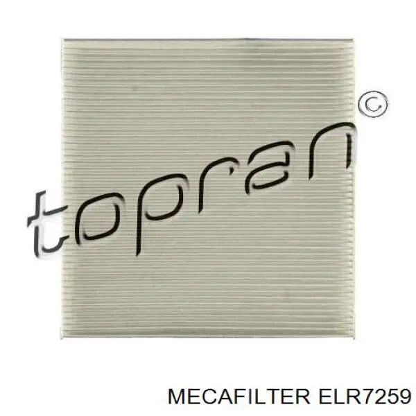 ELR7259 Mecafilter filtro habitáculo