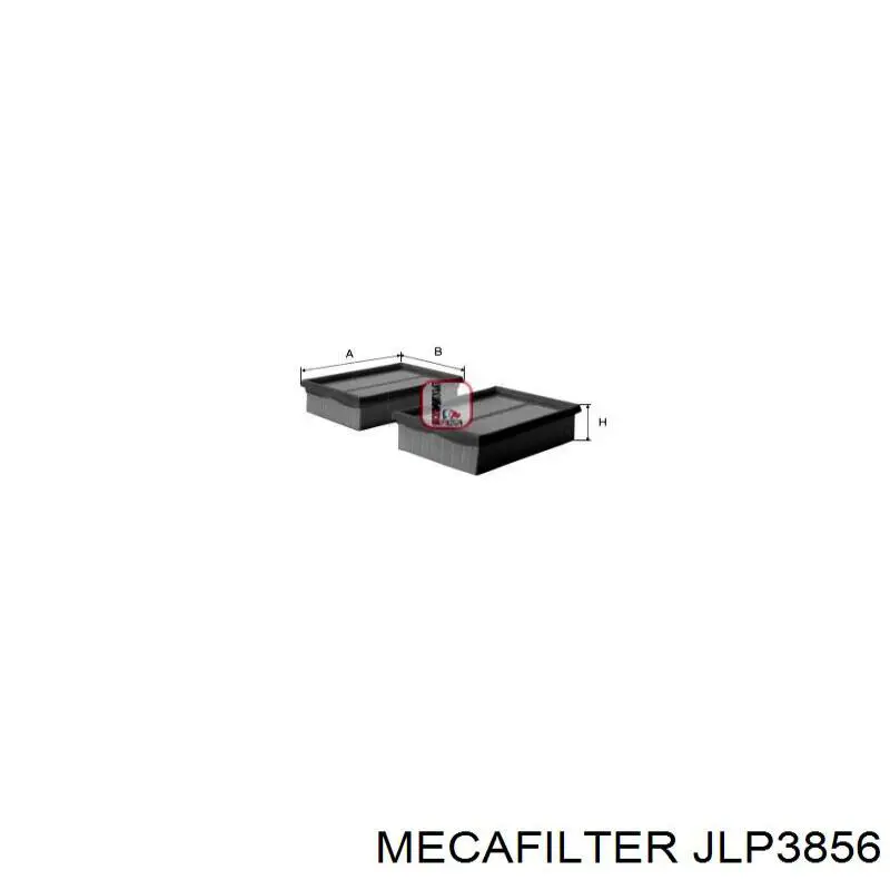 JLP3856 Mecafilter filtro de aire