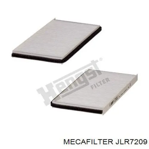 JLR7209 Mecafilter filtro habitáculo