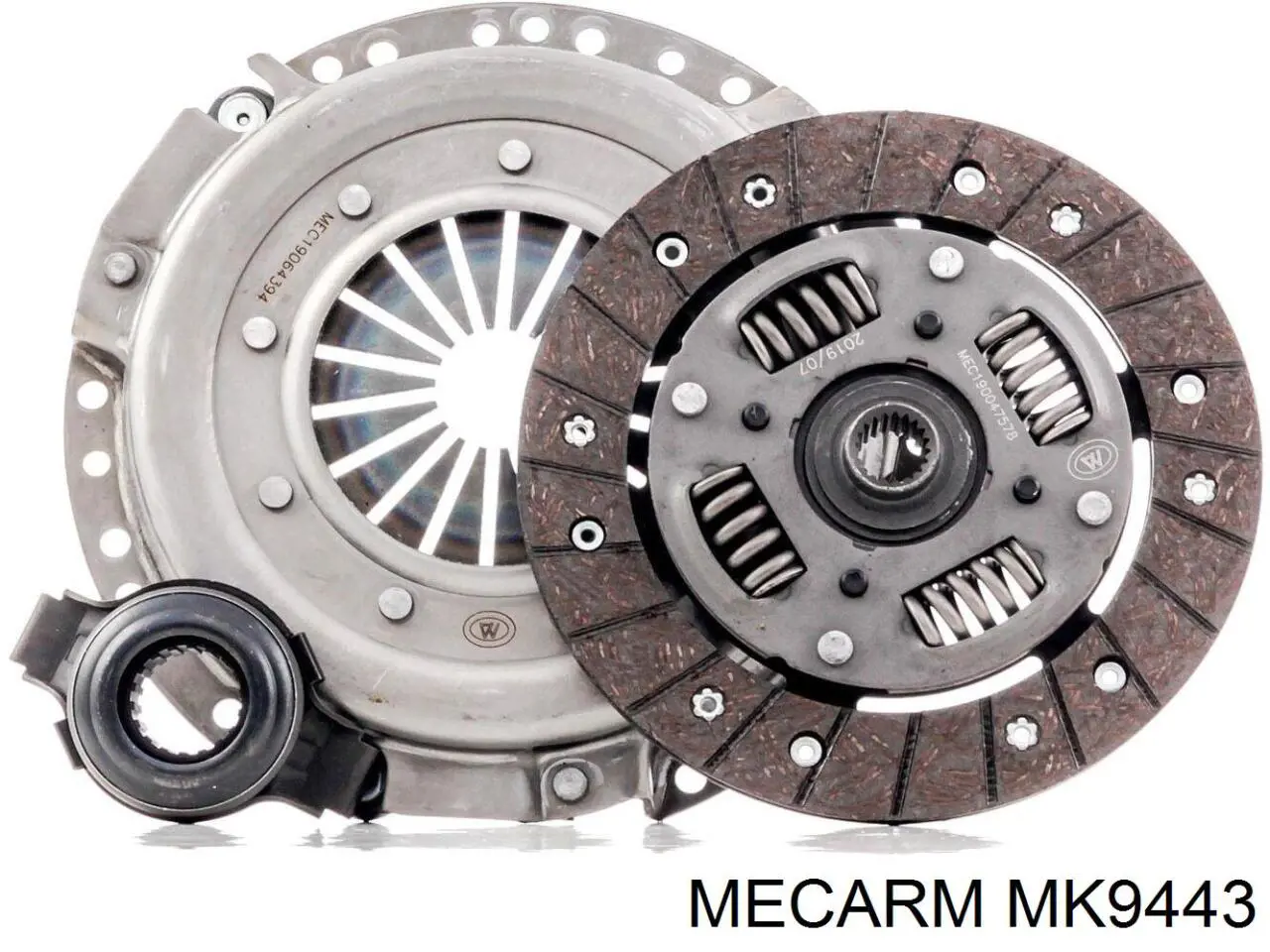 MK9443 Mecarm kit de embrague (3 partes)