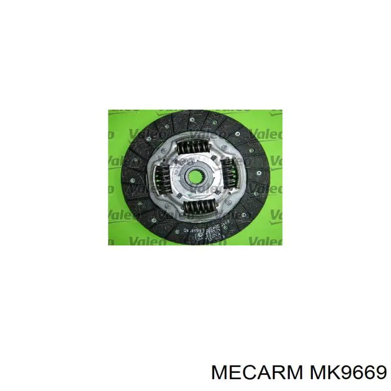 MK9669 Mecarm kit de embrague (3 partes)