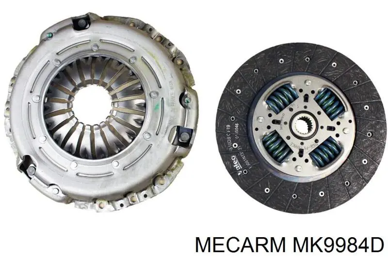 MK9984D Mecarm kit de embrague (3 partes)