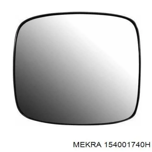 154001740H Mekra elemento para espejo retrovisor