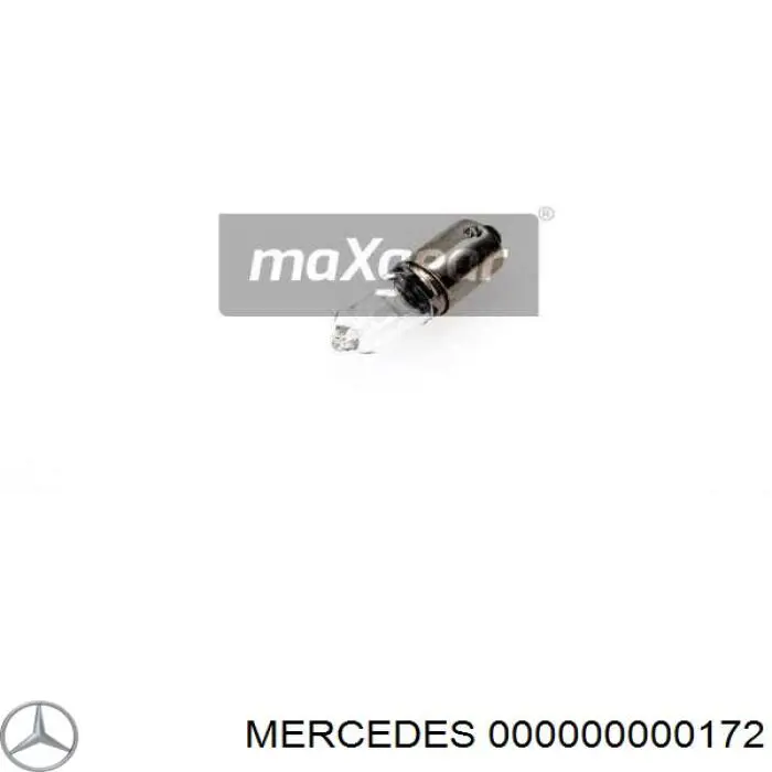 000000000172 Mercedes bombilla