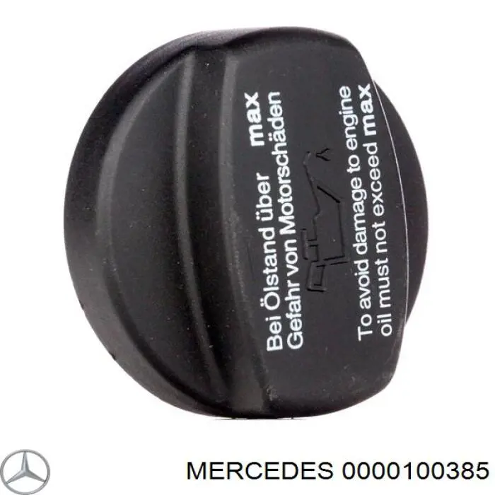 0000100385 Mercedes tapa de aceite de motor