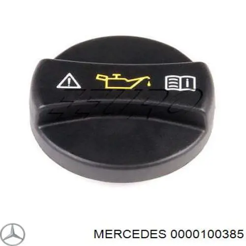 Tapa de aceite de motor 0000100385 Mercedes
