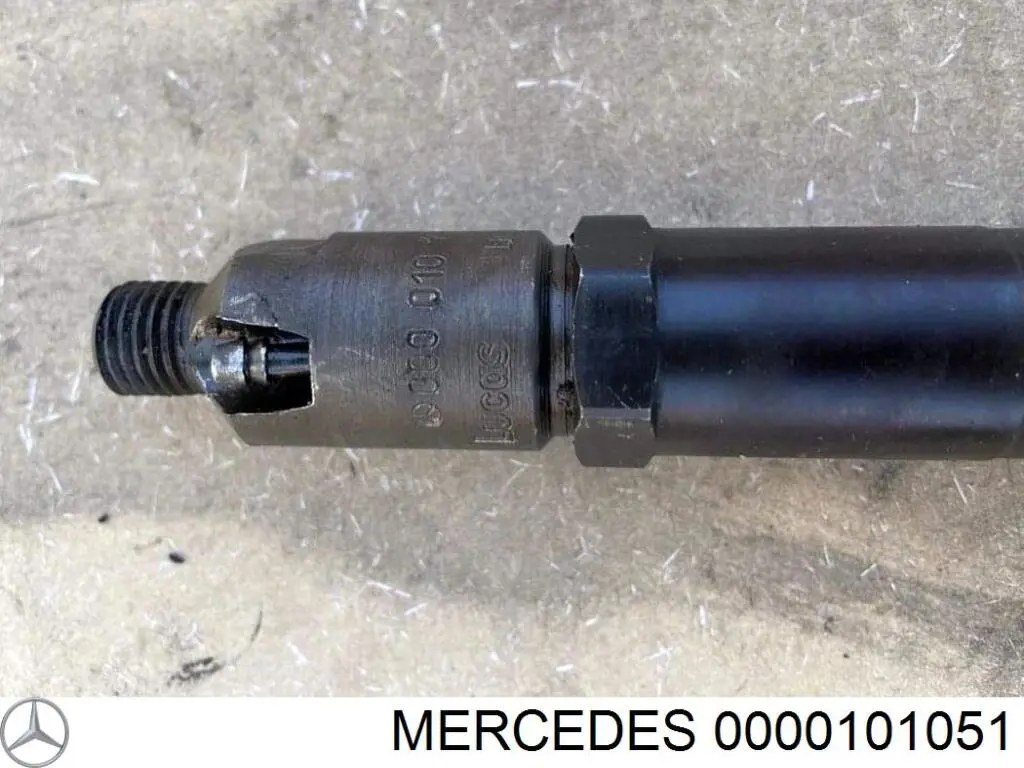 000010105180 Mercedes inyector de combustible