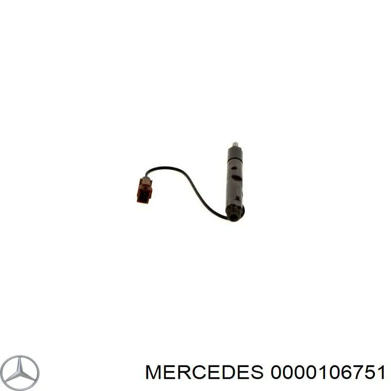 0000106751 Mercedes inyector