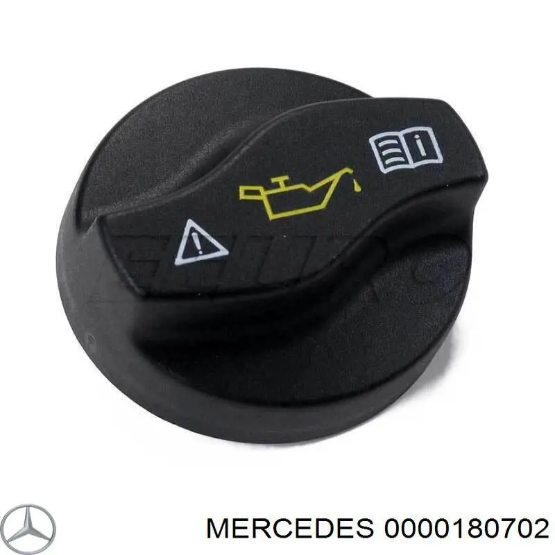0000180702 Mercedes tapa de aceite de motor