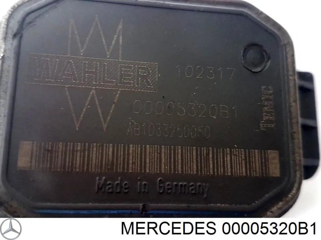 Comprar 00005320B1 Mercedes Válvula EGR