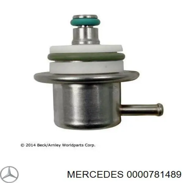 0000781489 Mercedes regulador de presión de combustible