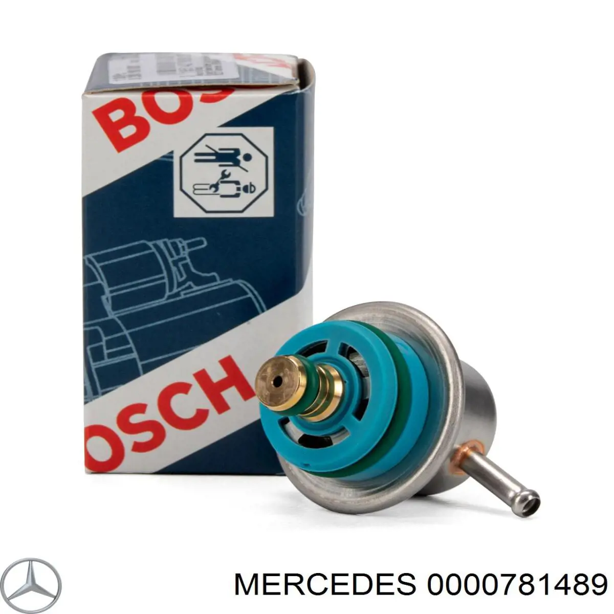 Válvula de presión de combustible Mercedes A0000781489