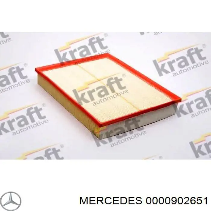 0000902651 Mercedes filtro de aire