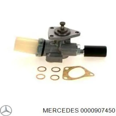 0000907450 Mercedes bomba manual de alimentación, prebombeo de combustible