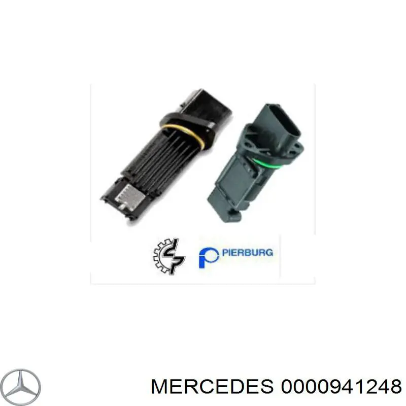 0000941248 Mercedes Sensor de flujo de aire