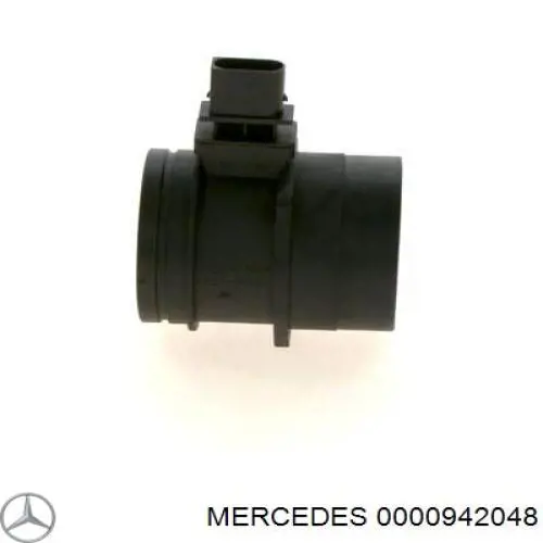 0000942048 Mercedes sensor de flujo de aire/medidor de flujo (flujo de aire masibo)